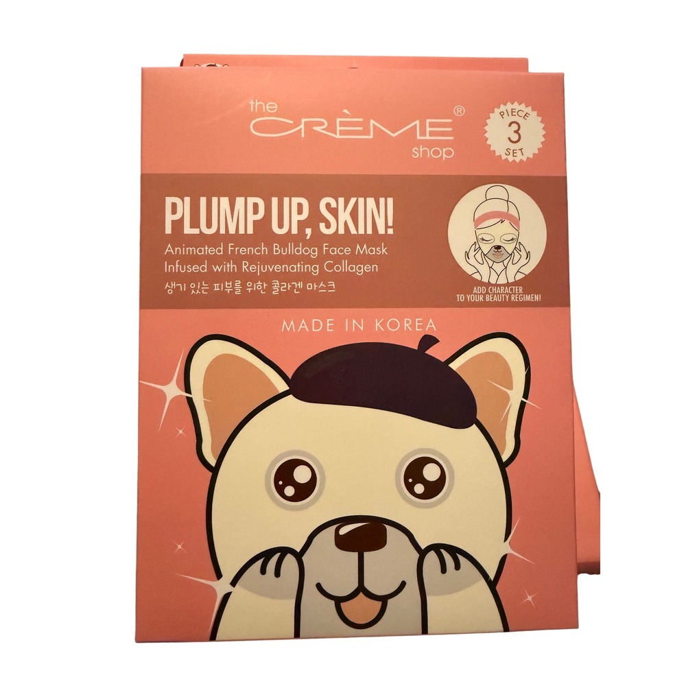 The Creme Shop Plump Up Skin Face Mask 3 Piece Set PFB4928-3